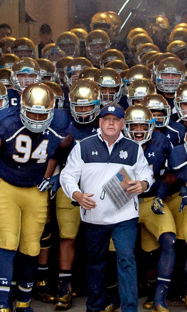 CFB AM: Irish coach explains Big Ten hatred in one epic fist pump